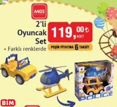 MGS 2’Lİ  OYUNCAK  SET